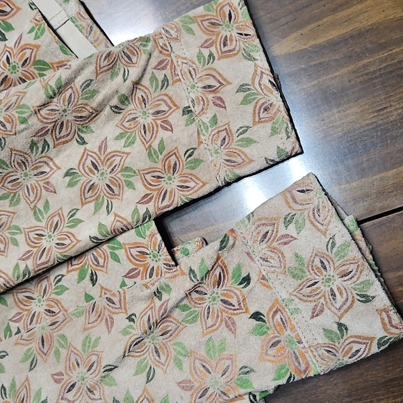 Floral Leather Jacket - Picture 9 of 16